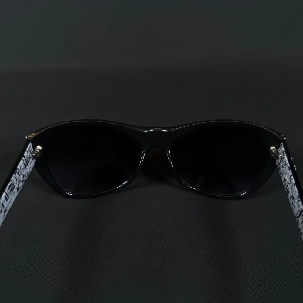 Missoni Black Cat Eye Sunglasses MM505-06S 58-16 140 Made in Italy Only Frame